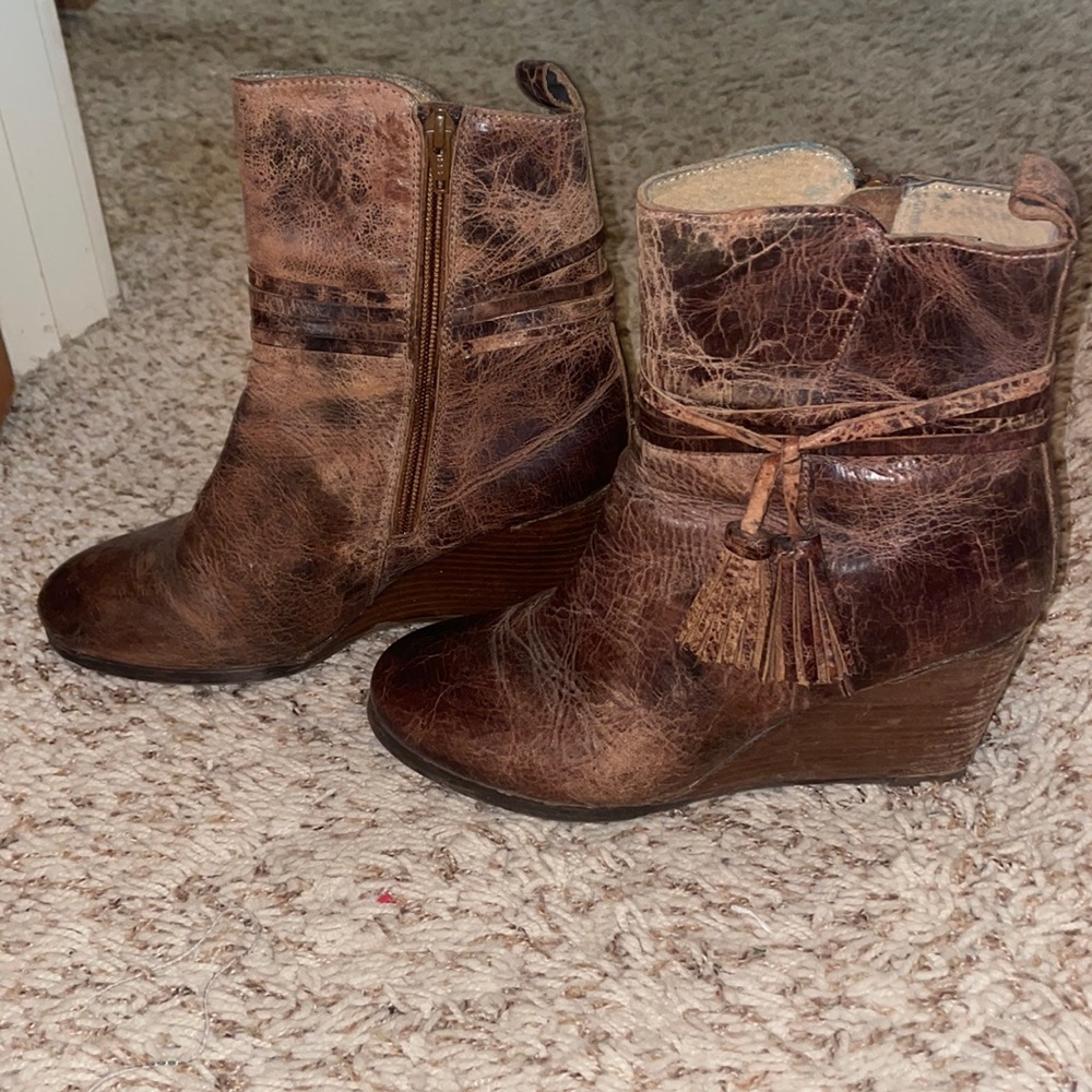 Brown Frye boots